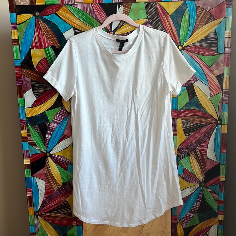 White t-shirt dress ✨